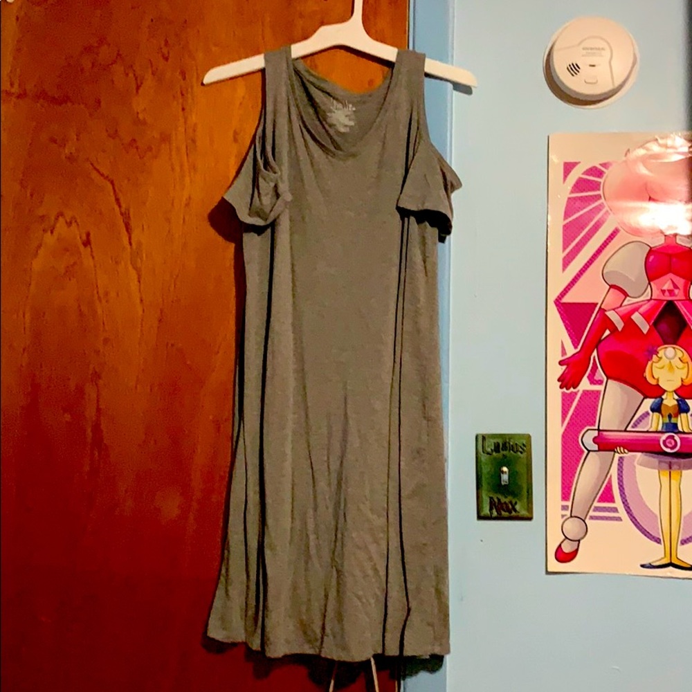 Grey loose fit dress
